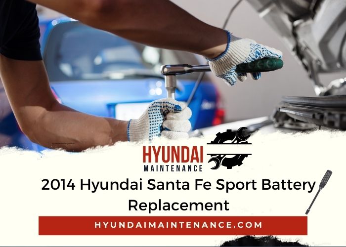 2014 Hyundai Santa Fe Sport Battery Replacement