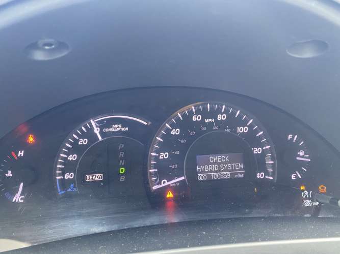 2007 Toyota Camry Hybrid Check Hybrid System Hyundai Maintenance