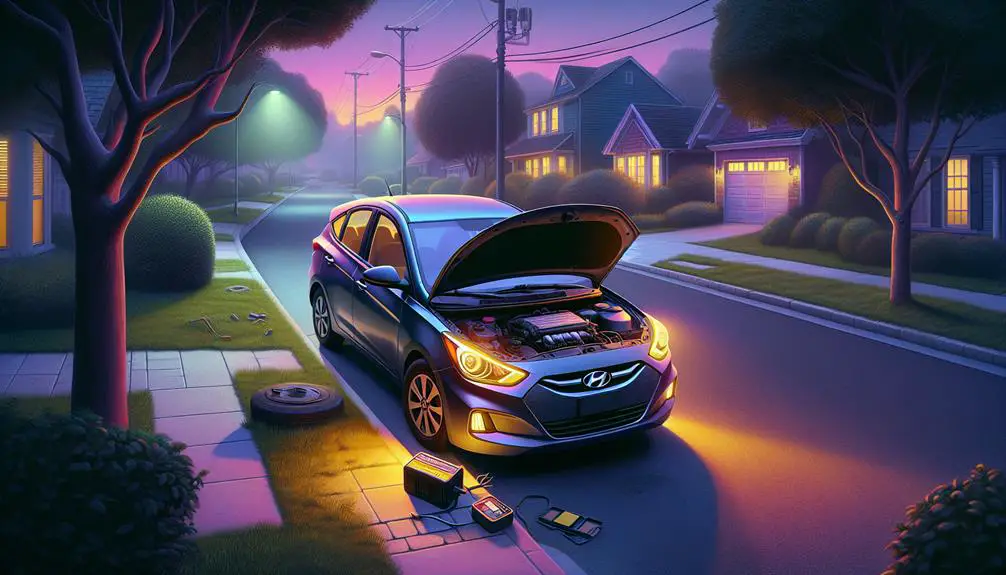 car alarm malfunction hyundai