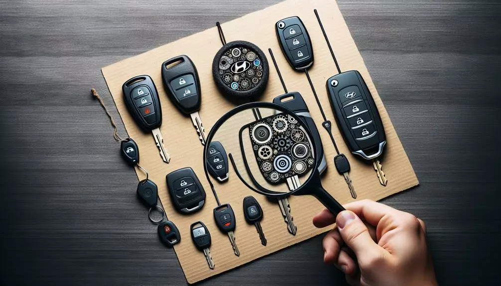 confirm key fob type