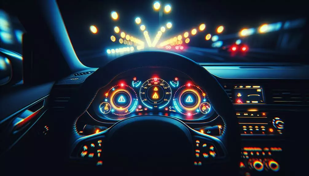 decoding car warning lights