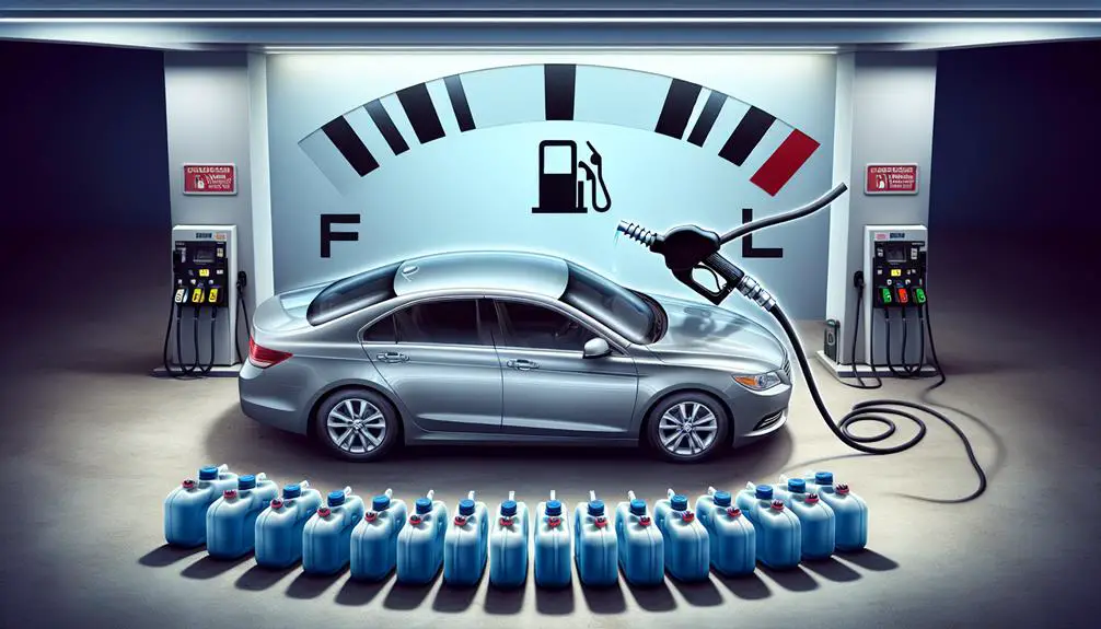 gas capacity of elantra