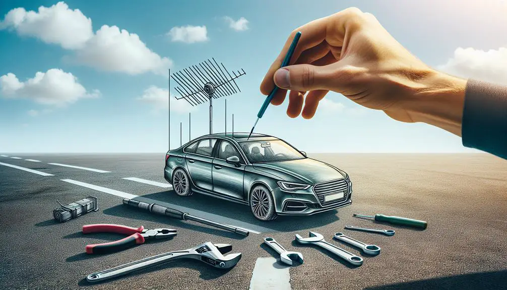 hyundai elantra antenna replacement