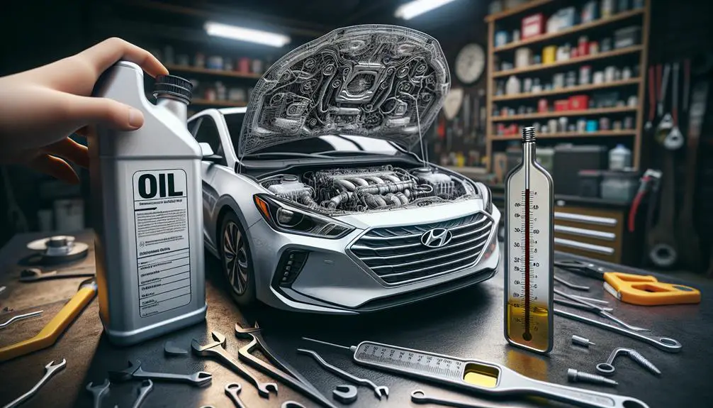 How Much Oil Does Hyundai Elantra Take Hyundai Maintenance