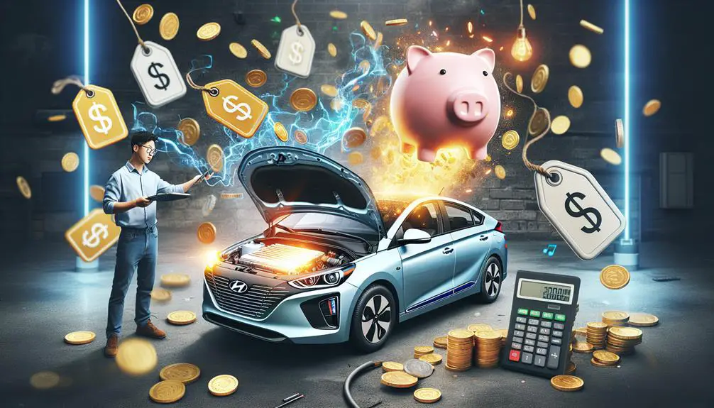 hyundai ioniq battery price