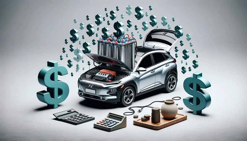 hyundai kona battery price