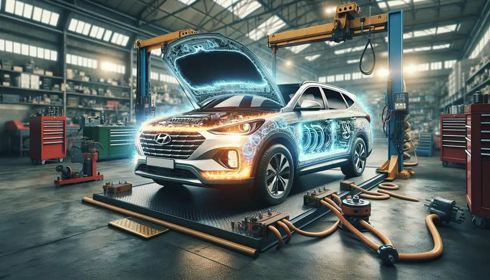 hyundai santa fe battery