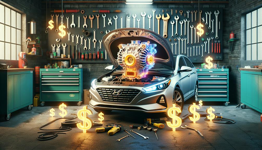 How Much Does an Alternator Cost for a Hyundai Sonata Hyundai Maintenance