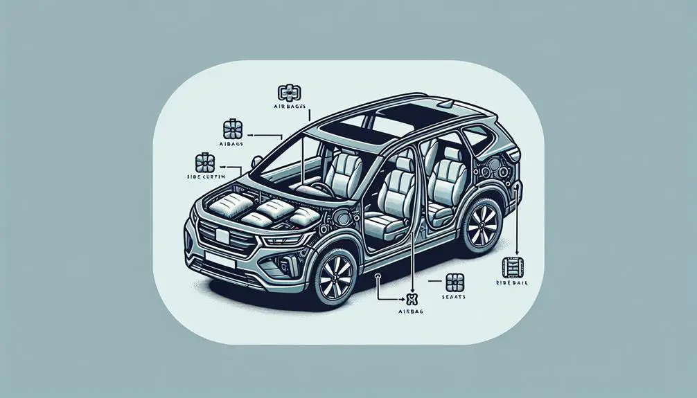 hyundai tucson airbags number