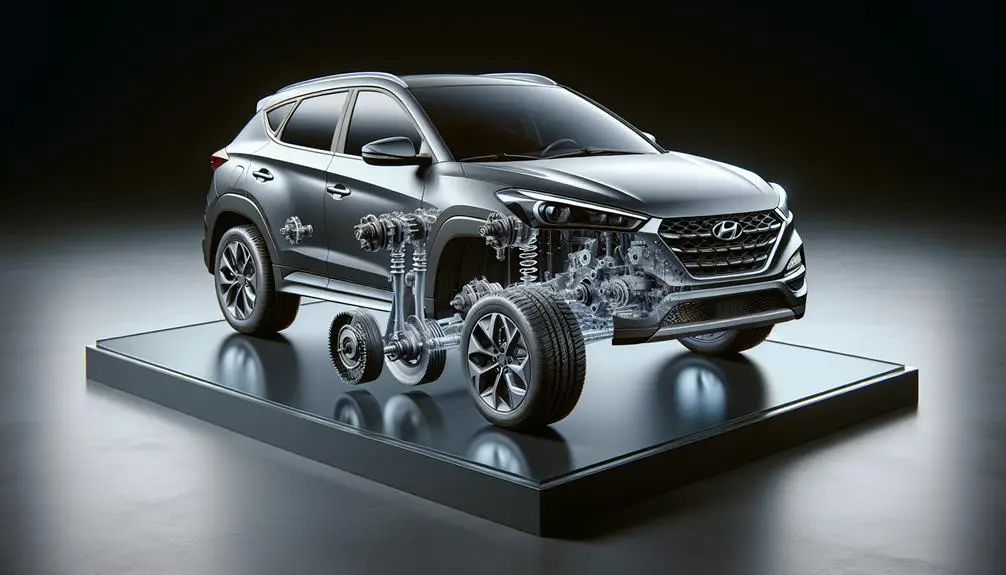 hyundai tucson axles number