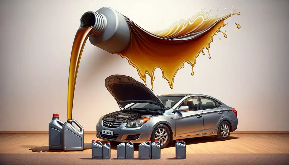oil capacity hyundai elantra