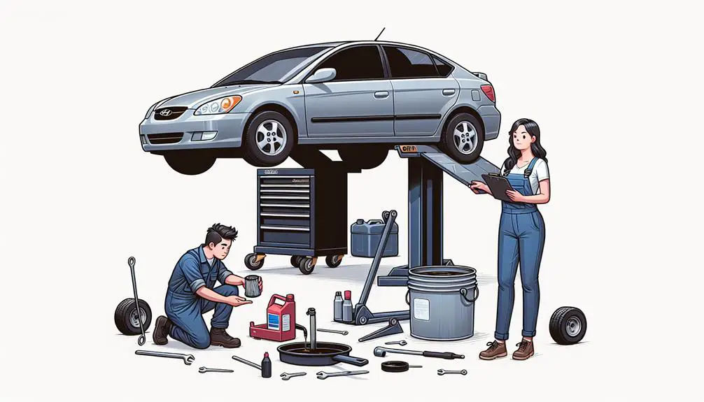 oil change process explained