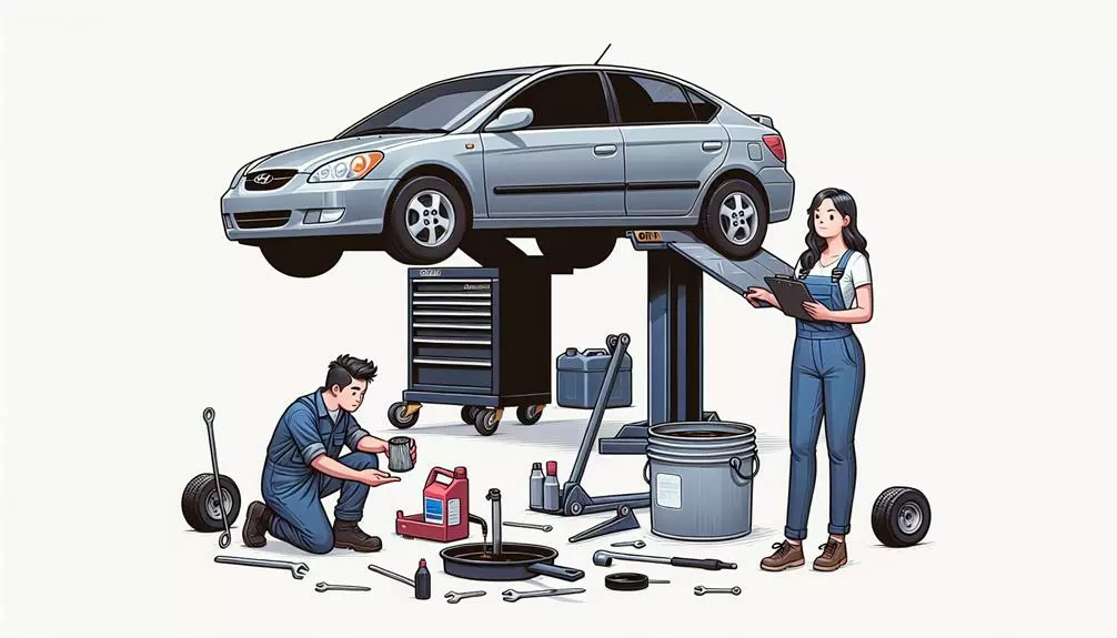 oil change process explained