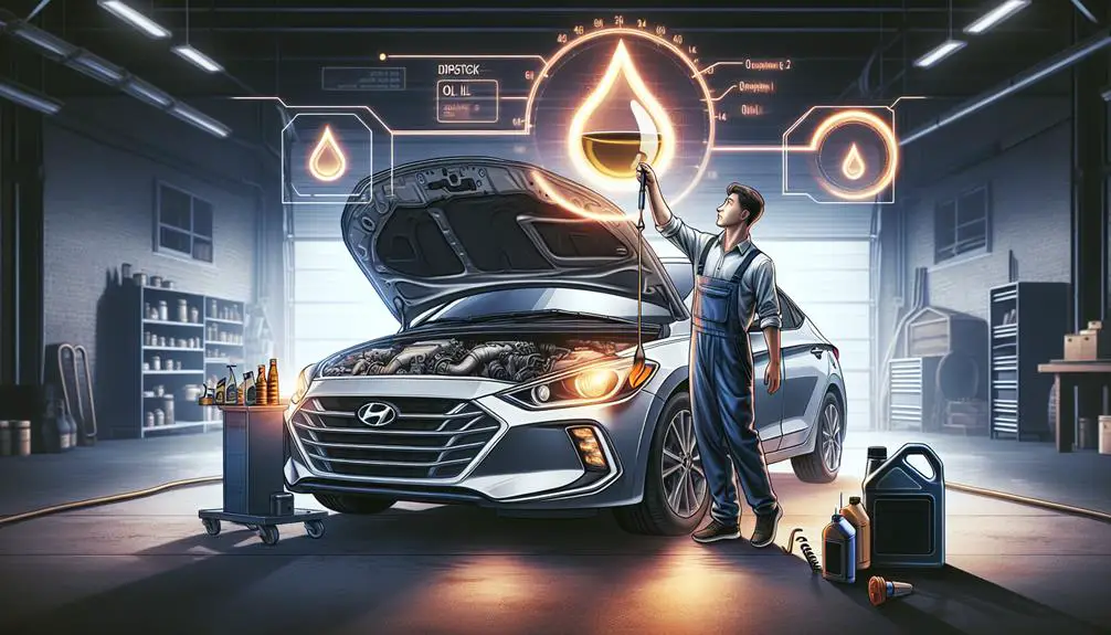 How To Check Oil Percentage In Hyundai Elantra Hyundai Maintenance