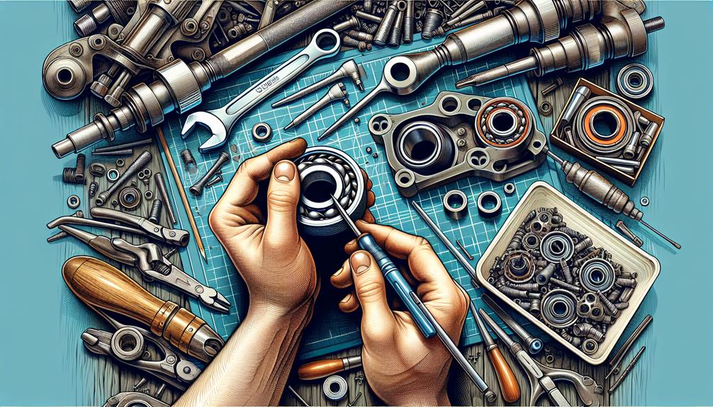 How to Get Bearing off Axle Hyundai Maintenance