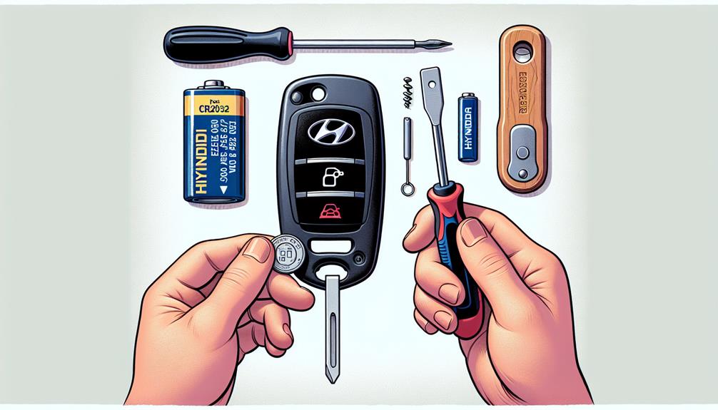 How Do You Change a Hyundai Key Fob Battery Hyundai Maintenance