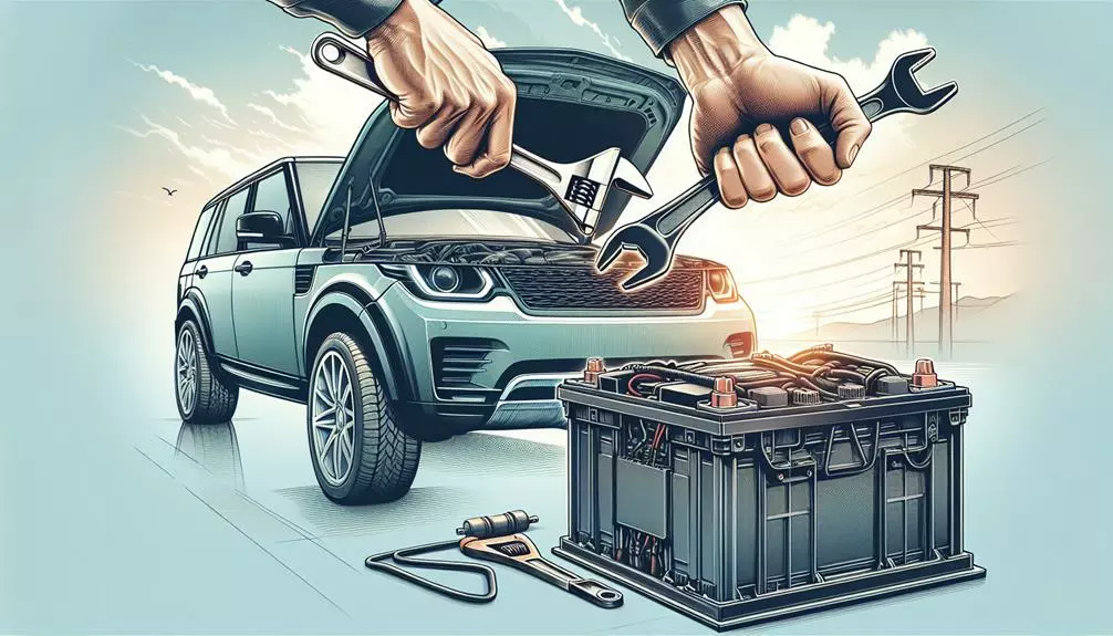 replacing the worn battery