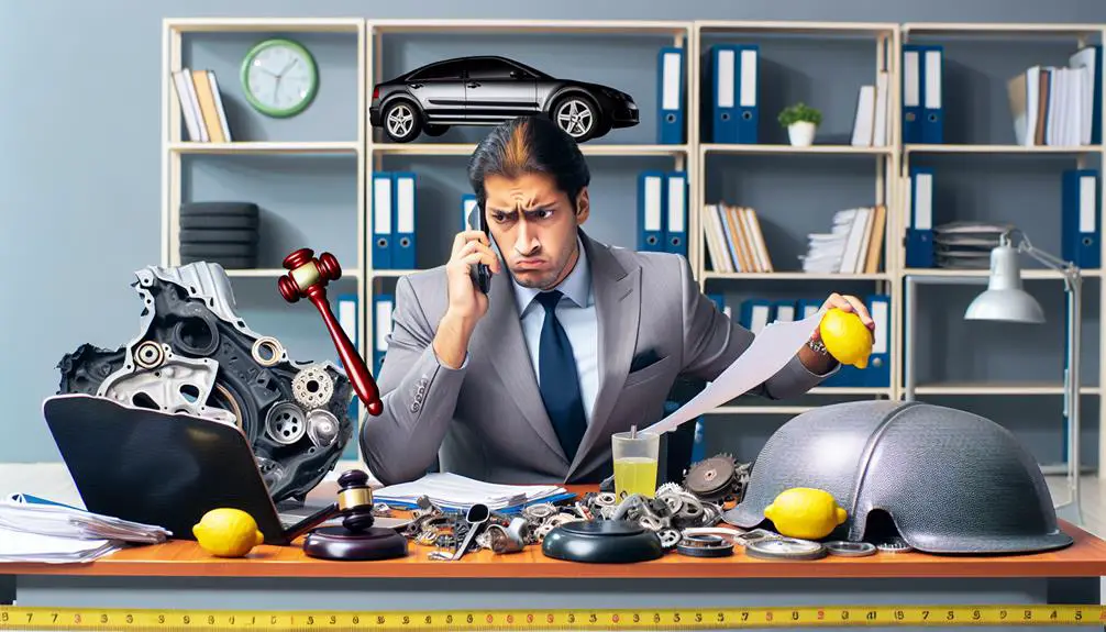 seeking compensation for vehicle