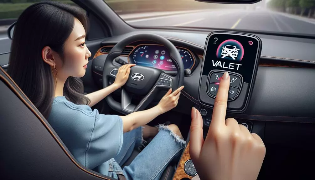 turning off valet mode