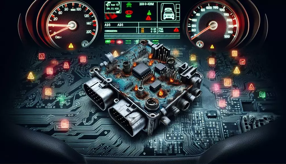 vehicle s brake system malfunction