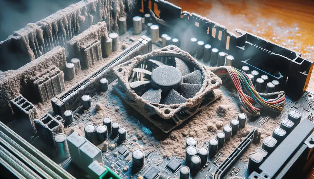 be cautious with electronics
