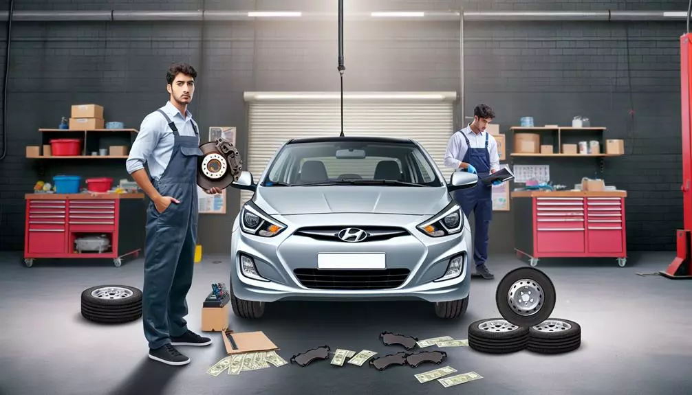 brake pad replacement expenses