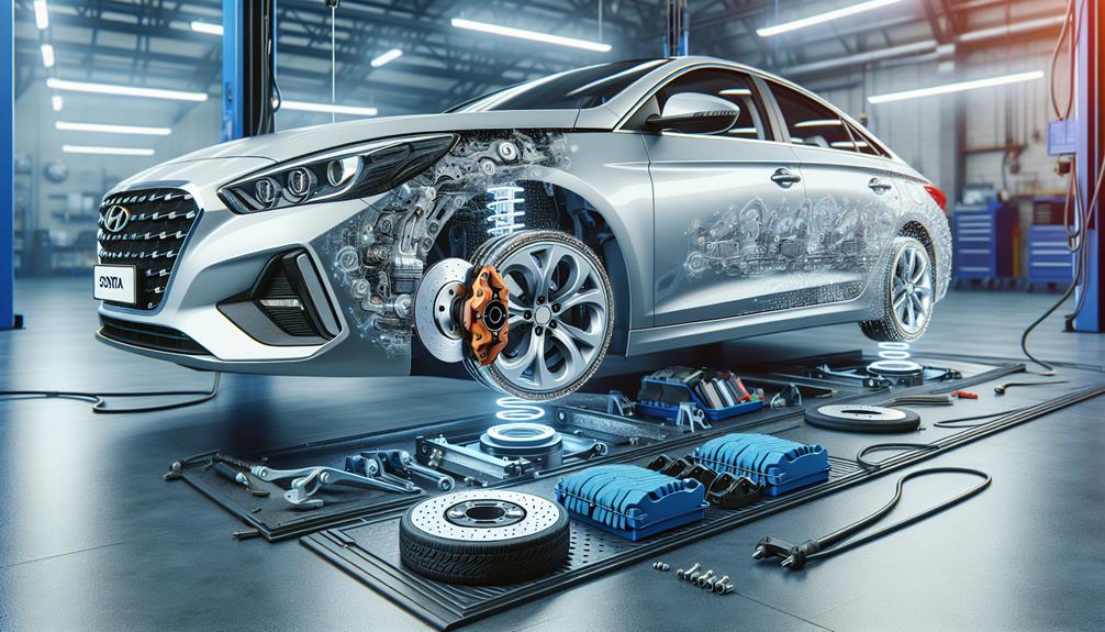 Hyundai Sonata Brake Pads and Rotors Hyundai Maintenance