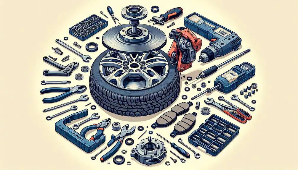 dismantling and replacing components