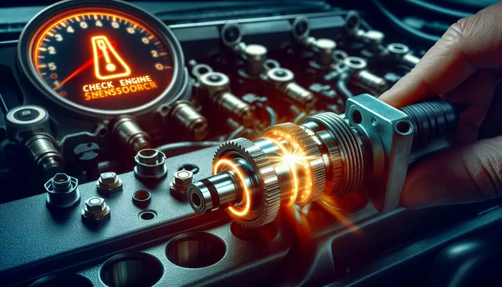 engine light on dashboard