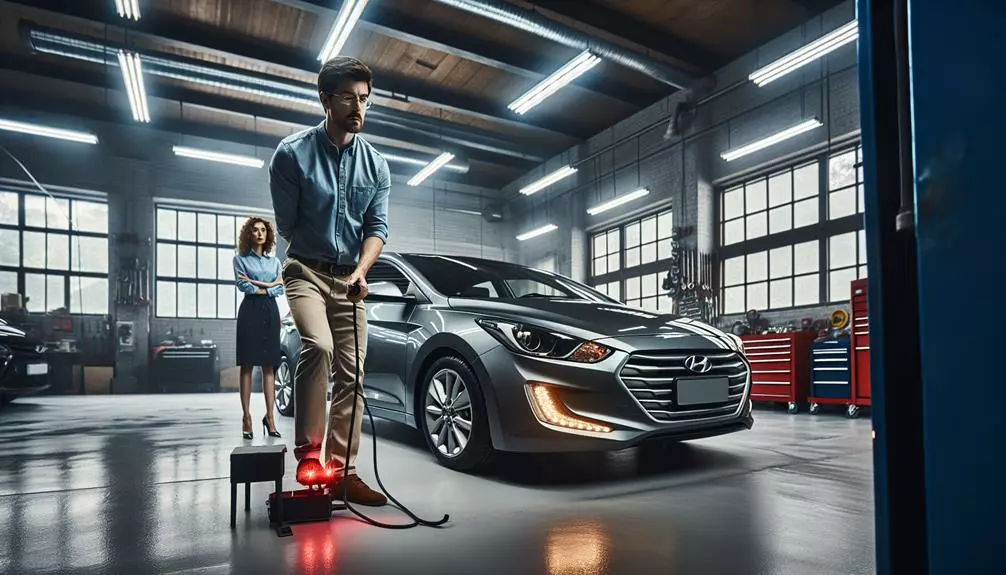 evaluating the effectiveness of a new brake light