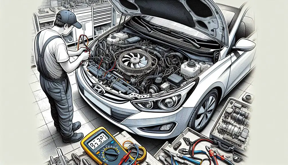 fan motor inspection process