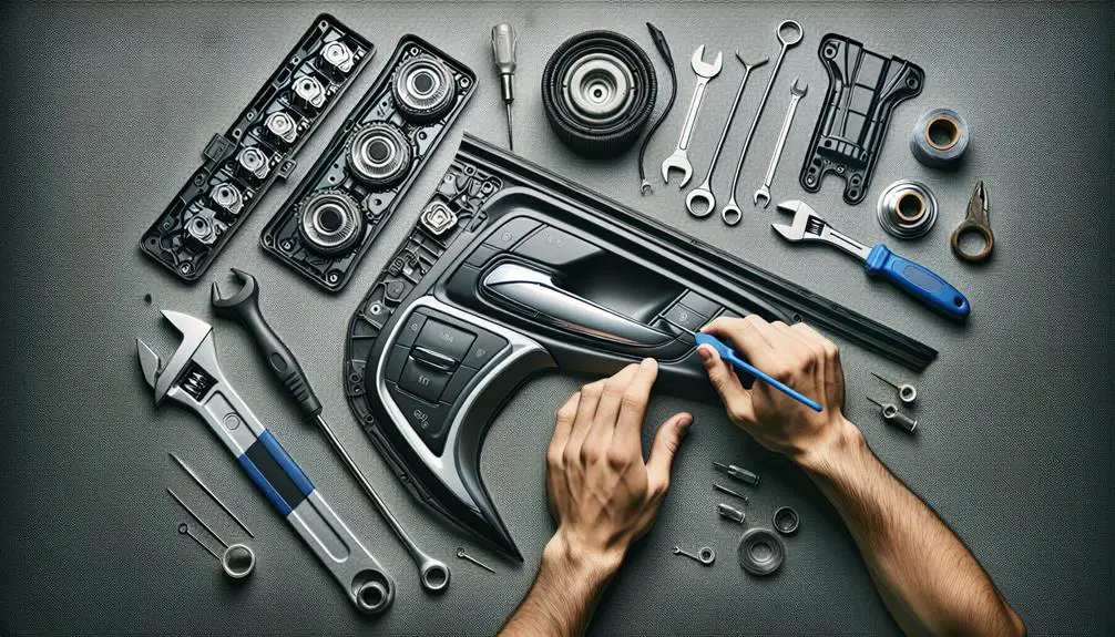 fixing a car door