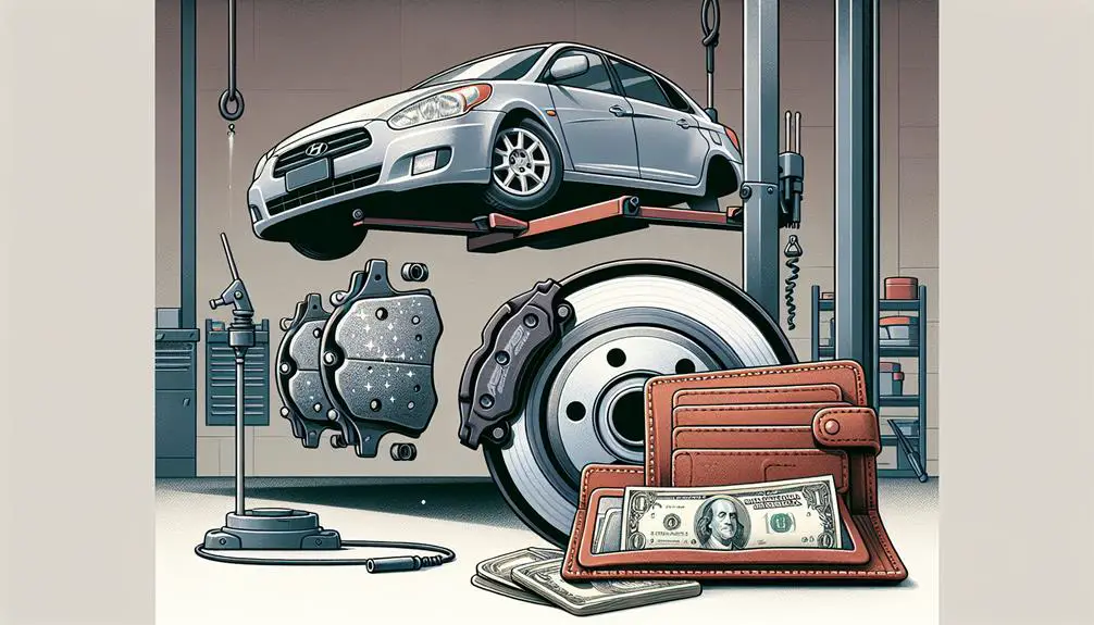 hyundai accent brake pads