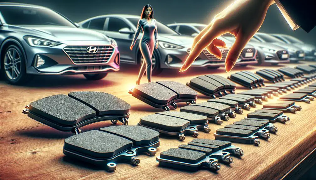 hyundai brake pad selection