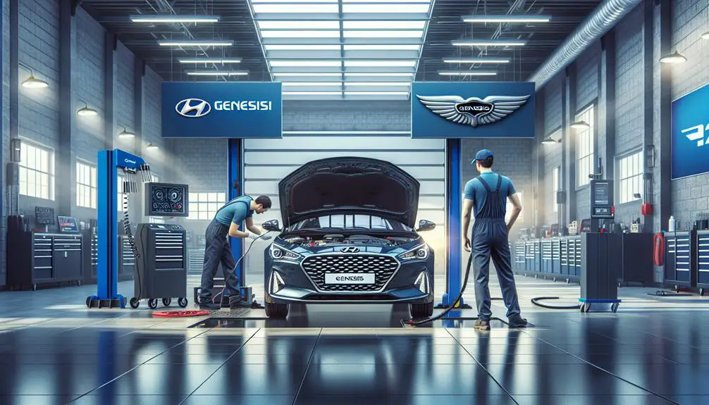 hyundai dealers service genesis