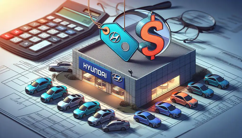 hyundai dealership cost inquiry