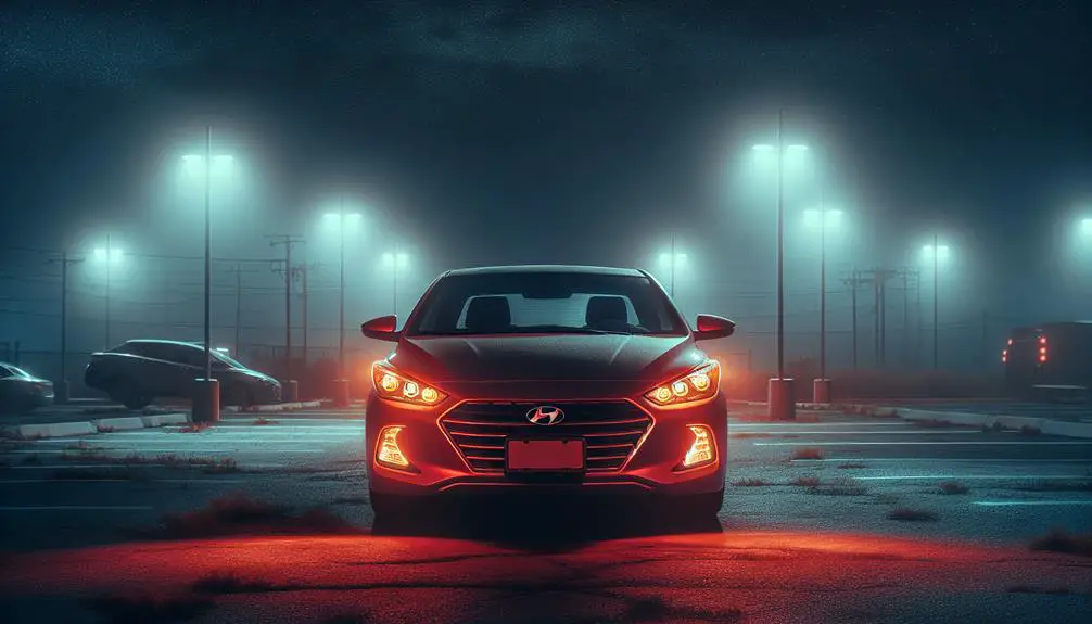 hyundai elantra brake light