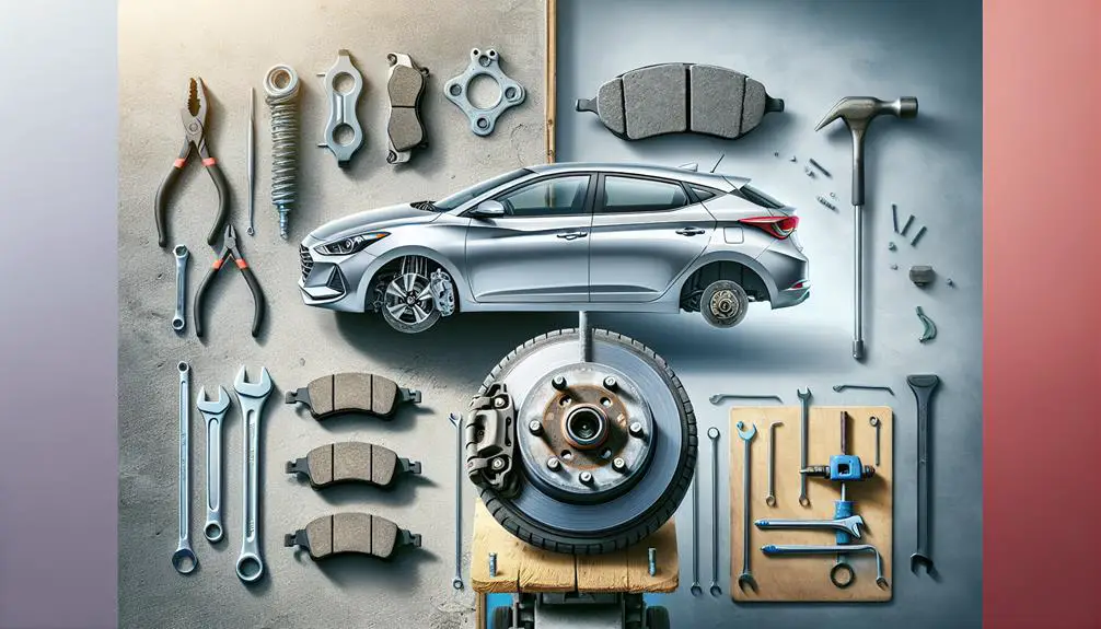 hyundai elantra brake pads