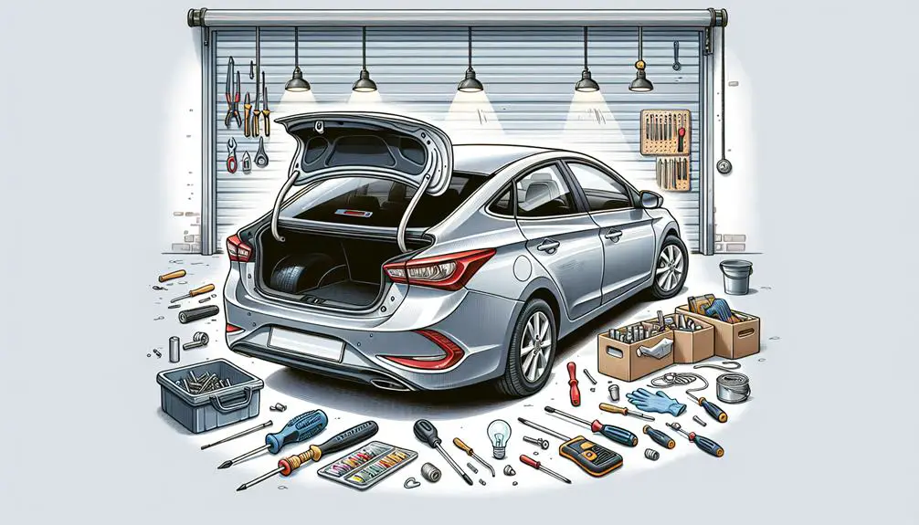 hyundai elantra tail light