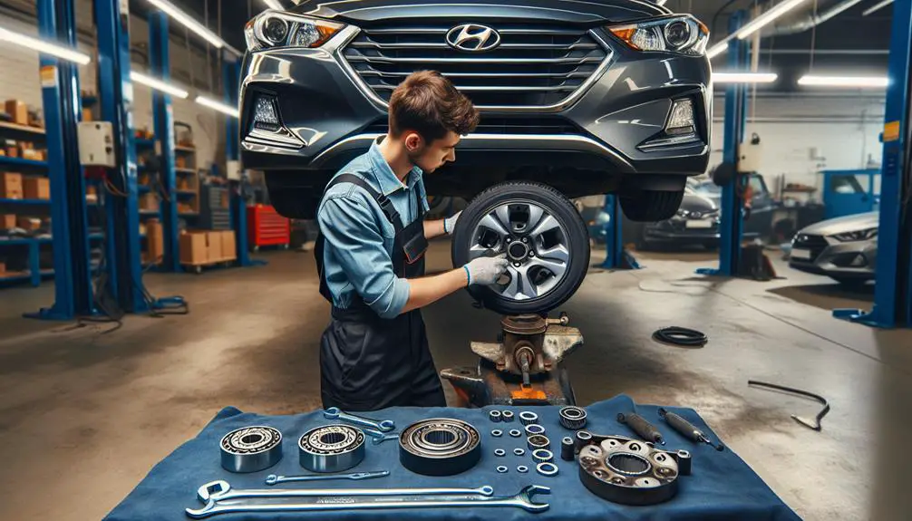 hyundai elantra wheel bearing