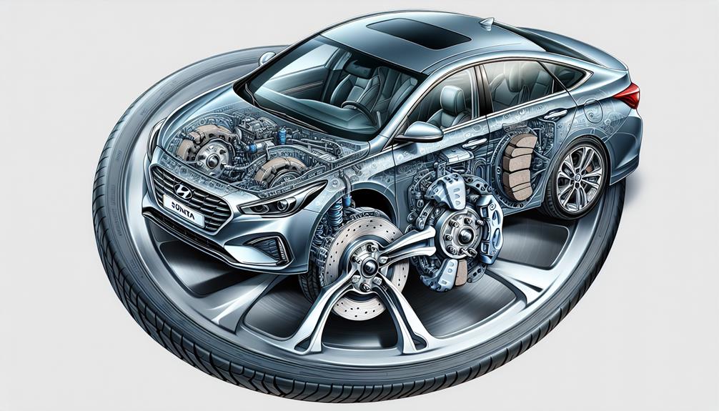 hyundai sonata brake pads
