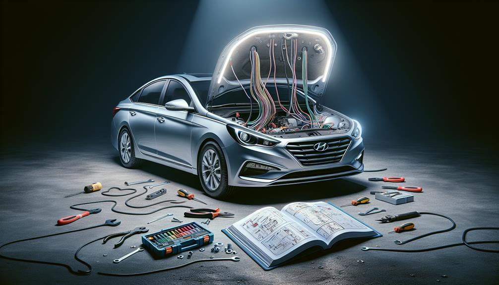 hyundai sonata camera malfunction