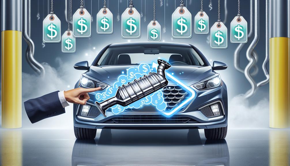 hyundai sonata converter cost