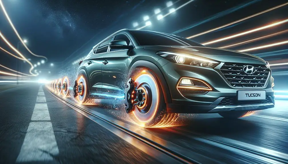 hyundai tucson brake pads