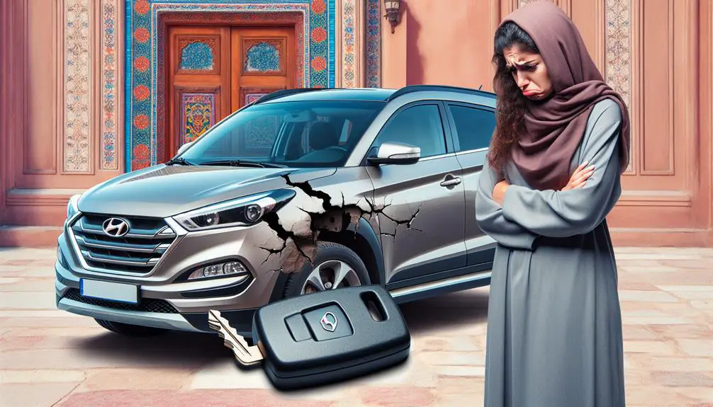 hyundai tucson door issues