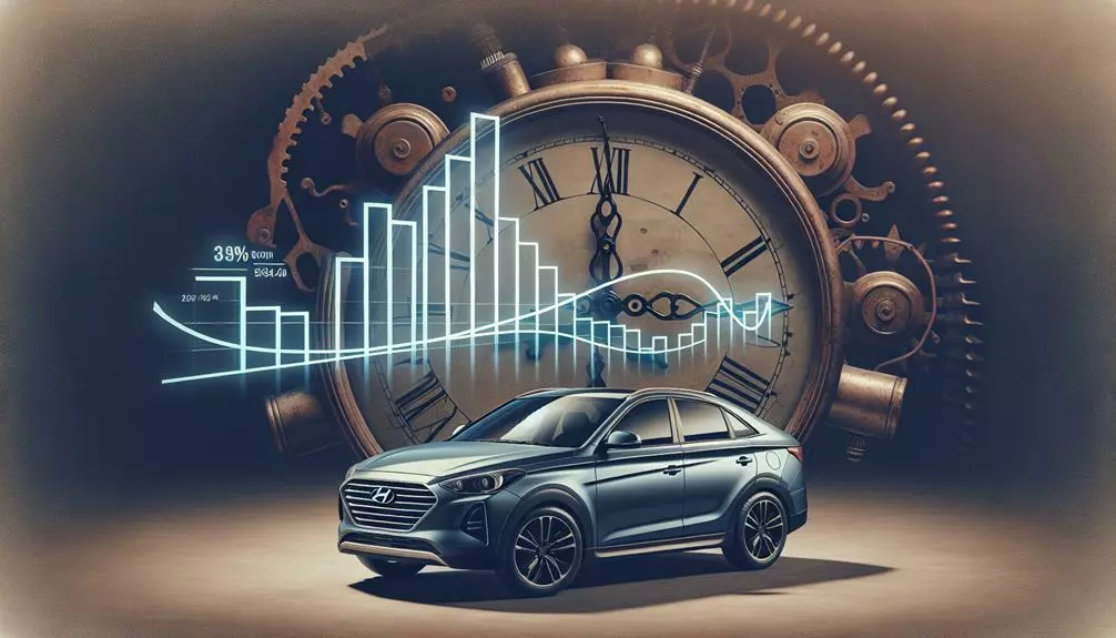 hyundai vehicle depreciation rate