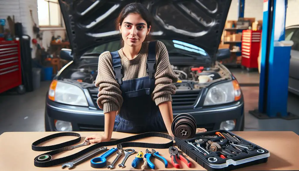 inspecting and fixing engine