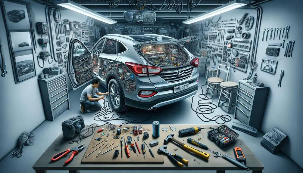 installing backup camera hyundai