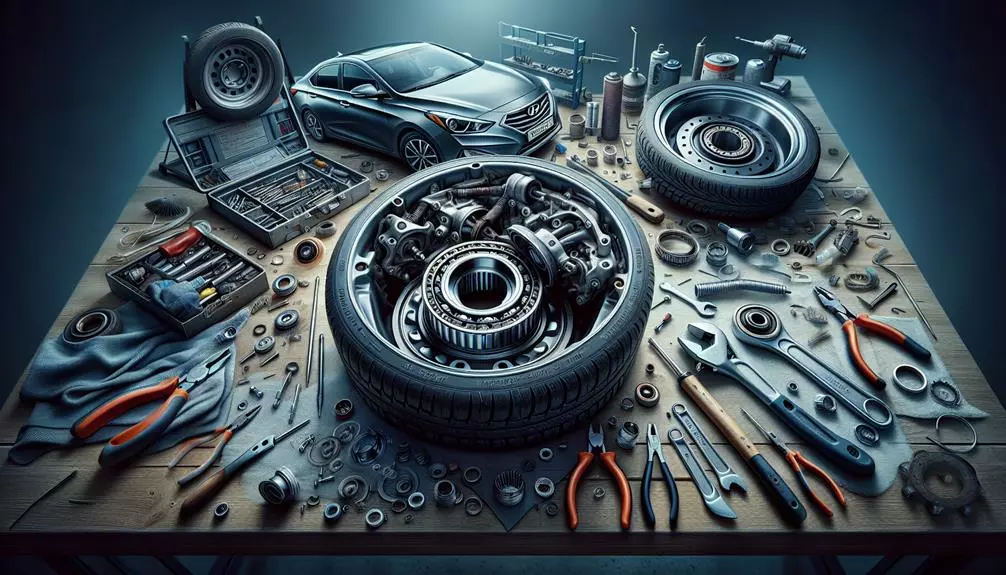 remove the old bearing