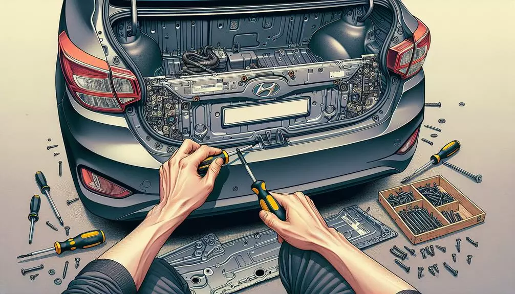 removing tailgate trim panel